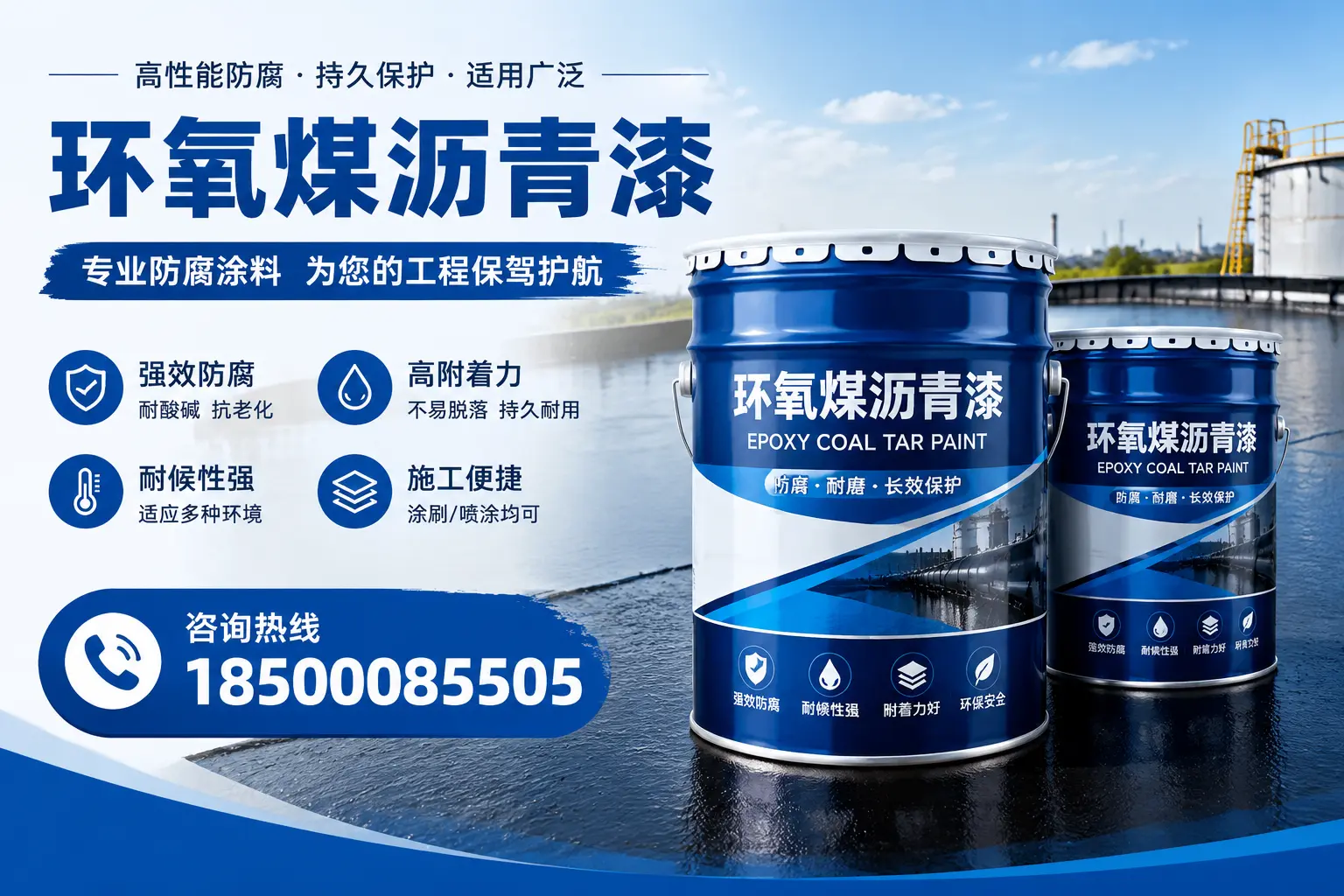 环氧煤沥青漆与其他漆类的比较，泉州用户的选择依据