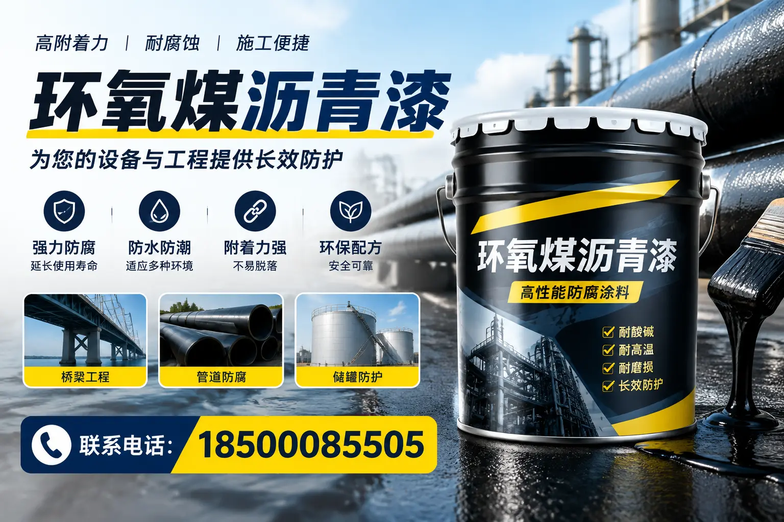 环氧煤沥青漆与其他涂料的对比分析，助力泉州企业决策